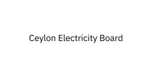 Ceylon Electricity Board